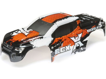 ECX Ruckus 1:10 4WD - karoseria biało/pomarańczowa / ECX230033