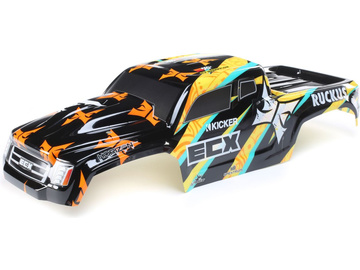 ECX Ruckus 1:10 2WD - Karoseria czarna/żółta / ECX230038