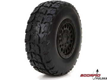 1:18 Torment - Koła przednie / tylne (2) 1:18 Torment - Koła przednie / tylne (2) / ECX41001