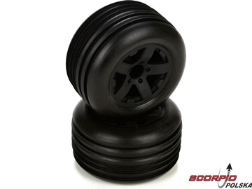 Circuit - Przednie koło, czarna felga (2) Circuit - Przednie koło, czarna felga (2) / ECX43005