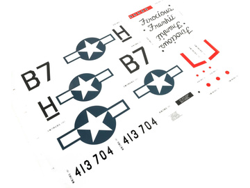E-flite naklejki: P-51 1.0m E-flite naklejki: P-51 1.0m / EFL-1740