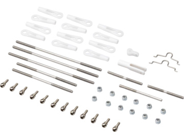 E-flite zestaw cięgien: Airbus A320neo 1.5m Airliner 64mm EDF Jet / EFL-2547