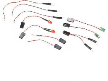 E-flite zestaw oświetlenia LED: Airbus A320neo 1.5m Airliner 64mm EDF Jet E-flite zestaw oświetlenia LED: Airbus A320neo 1.5m Airliner 64mm EDF Jet / EFL-2559