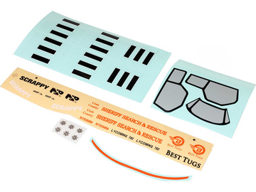 E-flite naklejki: Micro Scrappy 800 E-flite naklejki: Micro Scrappy 800 / EFL-2955