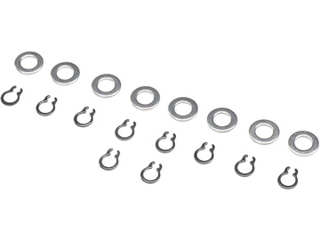 E-flite e-klipsy osi koła: V1200 V2 E-flite e-klipsy osi koła: V1200 V2 / EFL-3620