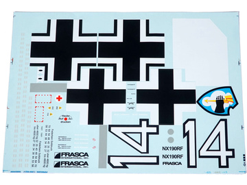 E-flite naklejki: FW 190A 1.5m E-flite naklejki: FW 190A 1.5m / EFL01369