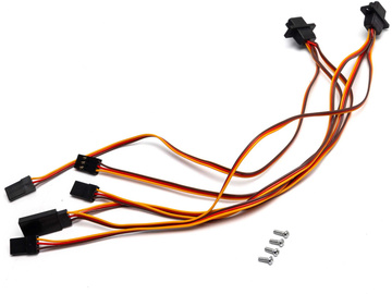 E-flite kable z konektorami podłączenia skrzydeł: Night Timber X Evolution 1.2m E-flite kable z konektorami podłączenia skrzydeł: Night Timber X Evolution 1.2m / EFL013863