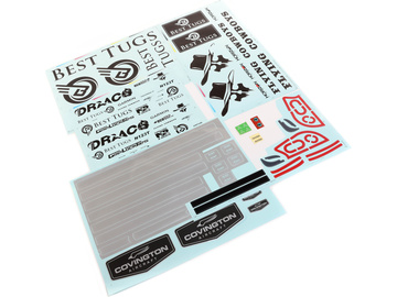 E-flite naklejki: Draco 2.0m / EFL12556