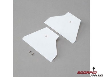 T-28 Carbon-Z - pokrywa dolna L+P, śruby / EFL1314