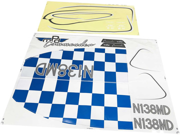 E-flite naklejki: Commander mPD 1.4m / EFL14827