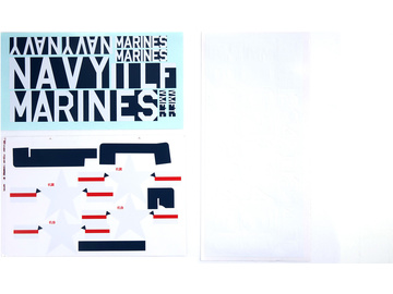 E-flite naklejki: F4U-4 1.2m E-flite naklejki: F4U-4 1.2m / EFL18506