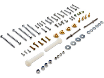 E-flite zestaw materiałów łączeniowych: Twin Timber 1.6m E-flite zestaw materiałów łączeniowych: Twin Timber 1.6m / EFL23894