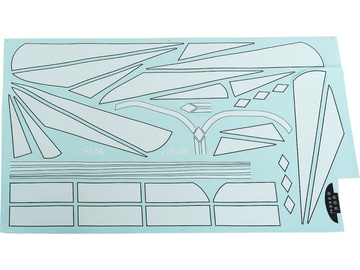 Pitts 0.85m: Naklejki Pitts 0.85m: Naklejki / EFL3560
