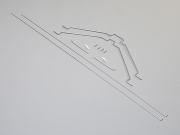 Clipped Wing Cub 1.2m - cięgna, druty pływaków Clipped Wing Cub 1.2m - cięgna, druty pływaków / EFL5155