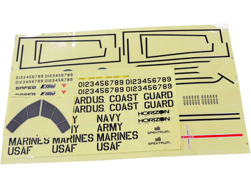 Cargo EC-1500: Naklejki Cargo EC-1500: Naklejki / EFL5768