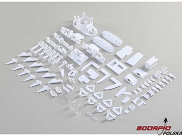 Cirrus SR-22T 1.5m: Elementy plastykowe Cirrus SR-22T 1.5m: Elementy plastykowe / EFL5965