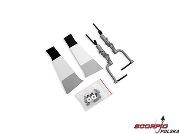 P-51D - druty podwozia z osłonami P-51D - druty podwozia z osłonami / EFL6703