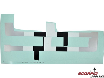 P-51D 1.2m - taśma maskująca serw P-51D 1.2m - taśma maskująca serw / EFL8215