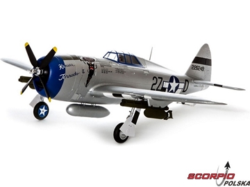 P-47D Razorback 1.2m BNF Basic P-47D Razorback 1.2m BNF Basic / EFL8450