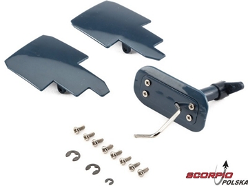 F4U-4 1.2m - elementy podwozia / EFL8511