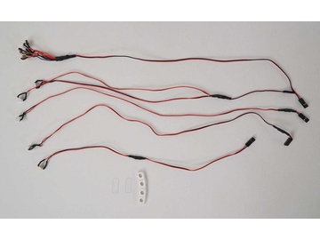 E-flite zestaw oświetlenia LED: F-16 Falcon 80mm E-flite zestaw oświetlenia LED: F-16 Falcon 80mm / EFL87892