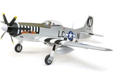 P-51D Mustang 1.2m SAFE Select BNF Basic / EFL8950
