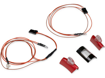 E-flite zestaw oświetlenia LED, osłonki: Beechcraft D18 E-flite zestaw oświetlenia LED, osłonki: Beechcraft D18 / EFLA520B