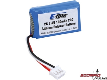LiPol 7.4V 180mAh 2s 20C LiPol 7.4V 180mAh 2s 20C / EFLB1802S20
