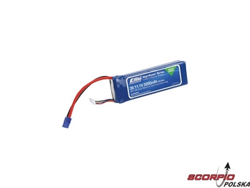 3200mAh 3S 11.1V 30C LiPo, 12AWG EC3 / EFLB32003S30