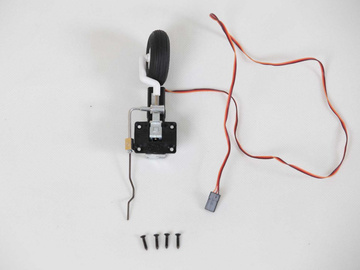 Chowane podwozie ogonowe el.: P-51D 1.5m Chowane podwozie ogonowe el.: P-51D 1.5m / EFLG01256