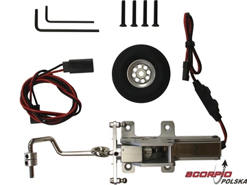 Chowane podw. elektro kl. 60cc ogonowe 90° / EFLG750