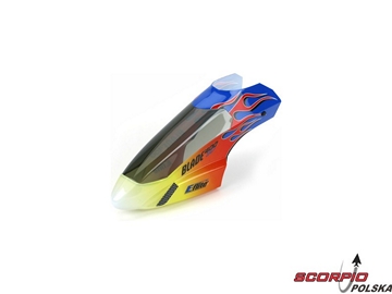Blade 400: Kabina z naklejkami płomienie / EFLH1483