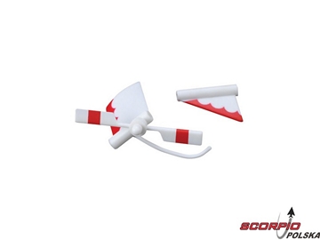 S300 Tail Rotor and Fin Set:BMCX S300 Tail Rotor and Fin Set:BMCX / EFLH2328