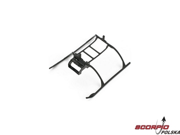 Blade MSR: Płozy podwozia z mocowaniem akumulatora Blade MSR: Płozy podwozia z mocowaniem akumulatora / EFLH3004