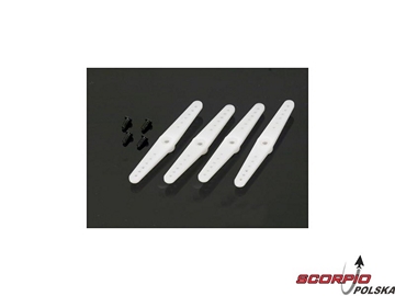 Serwo S75 - 3D dźwignie ze śrubami (4) Serwo S75 - 3D dźwignie ze śrubami (4) / EFLRS754