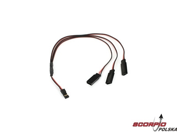 10 - 15 Size Triple Plug Y-Harness 10 - 15 Size Triple Plug Y-Harness / EFLRYH9TR