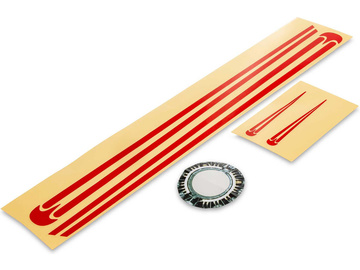 E-flite naklejki białe: UMX Waco E-flite naklejki białe: UMX Waco / EFLU05358