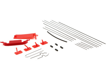 E-flite komplet cięgien, wsporniki skrzydeł: Pitts S-1S 0.39m E-flite komplet cięgien, wsporniki skrzydeł: Pitts S-1S 0.39m / EFLU15246