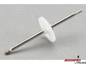 PT-17 UMX - wał śmigła z kołem zębatym PT-17 UMX - wał śmigła z kołem zębatym / EFLU3004