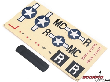 UMX P-51 BL - naklejki UMX P-51 BL - naklejki / EFLU3307