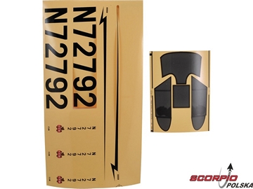 UMX J-3 BL - naklejki UMX J-3 BL - naklejki / EFLU3407