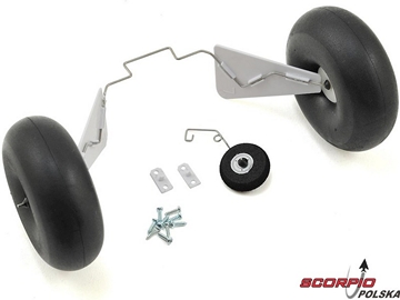 UMX Timber: Podwozie, mocowanie pływaków UMX Timber: Podwozie, mocowanie pływaków / EFLU3954