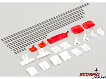 UMX Gee Bee R2 - wsporniki skrzydła UMX Gee Bee R2 - wsporniki skrzydła / EFLU4561