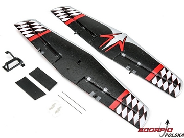 Micro P3 Revolution - skrzydła ze wspornikami Micro P3 Revolution - skrzydła ze wspornikami / EFLU5059