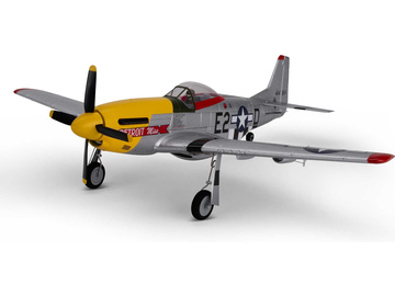 E-flite UMX P-51D Mustang “Detroit Miss” AS3X Safe Select BNF Basic / EFLU7350