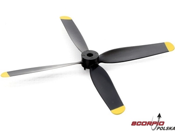 Śmigło 4-łopatowe 4.5 x 3.0 elektro Śmigło 4-łopatowe 4.5 x 3.0 elektro / EFLUP45304B