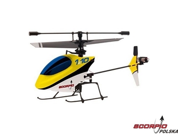 Mikrośmigłowiec Scorpio 1&10 2.4GHz RTF Mode 1 - 2 / ES110