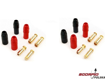 AS150 7mm konektor Anti Spark (2 pary) / FO-FS-AS150/02