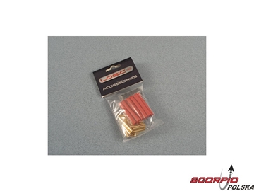 Konektor złocony 2.0mm (50 par) / FO-FS-GC02/50
