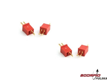 Konektor MINI DEANS męski + żenski 2 pary / FO-FS-MDNS/02